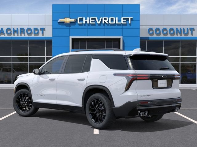 2026 Chevrolet Traverse — rear three-quarter view