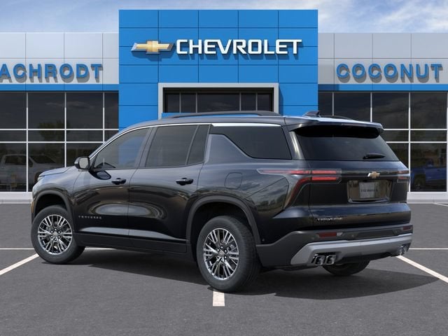 2026 Chevrolet Traverse — rear three-quarter view