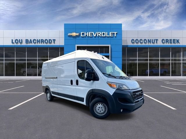 2025 RAM ProMaster Cargo Van Tradesman in Bright White Cl — front three-quarter view