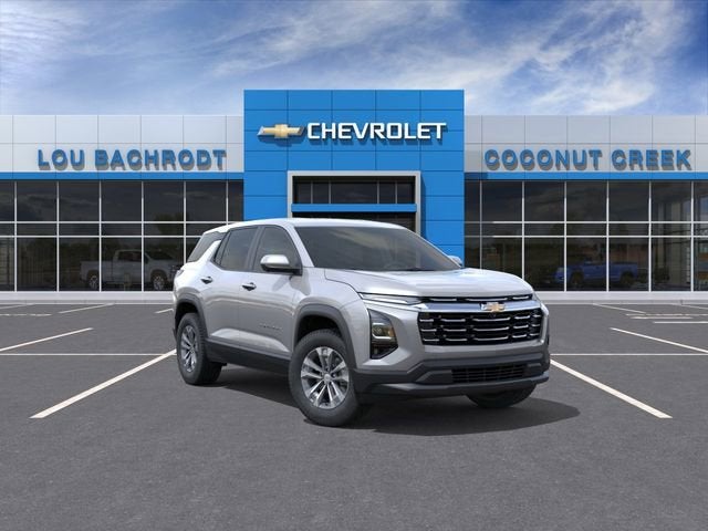 2026 Chevrolet Equinox LT in Sterling Gray Metallic — front three-quarter view