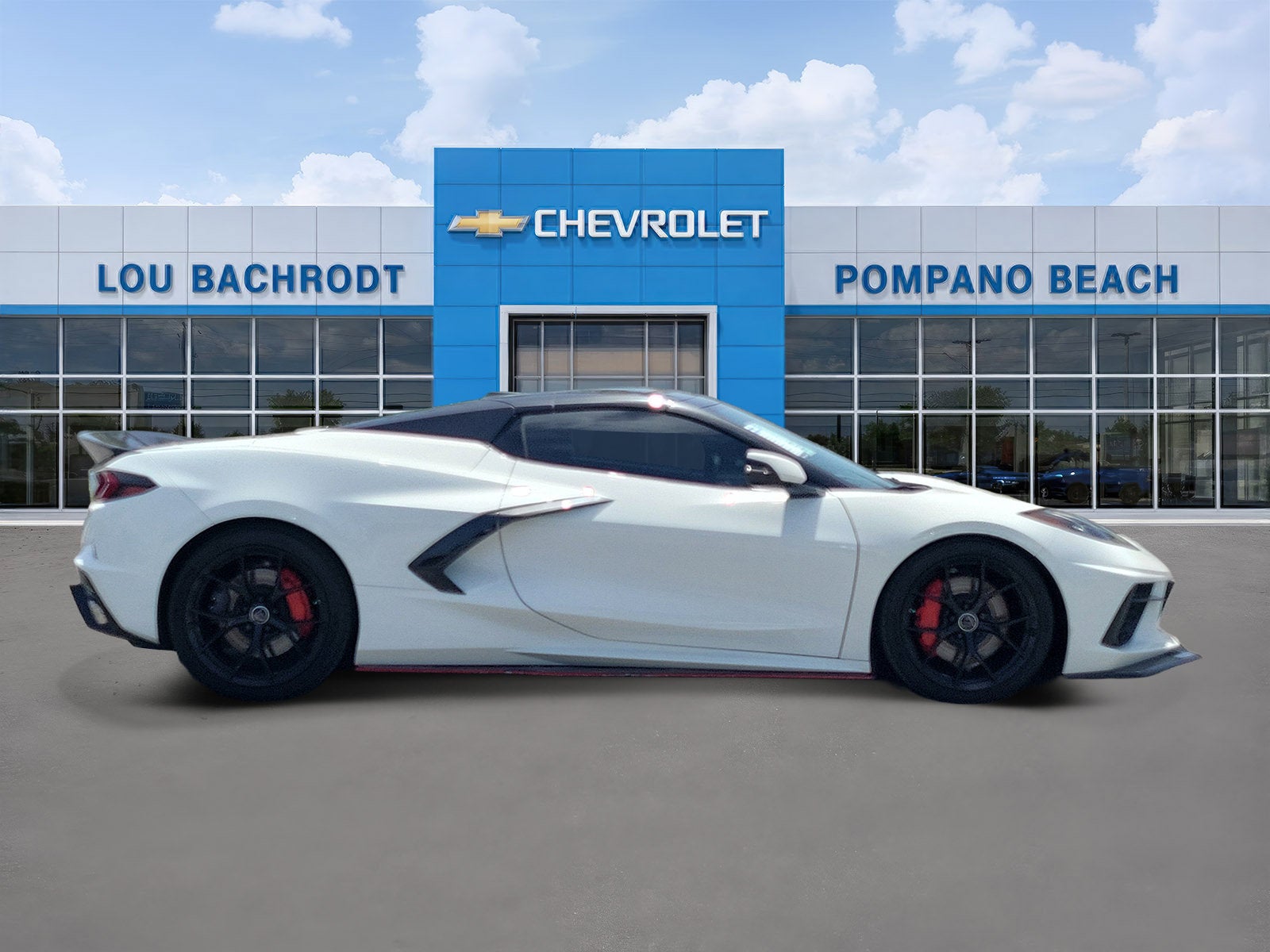 2020 Chevrolet Corvette Stingray — side profile view