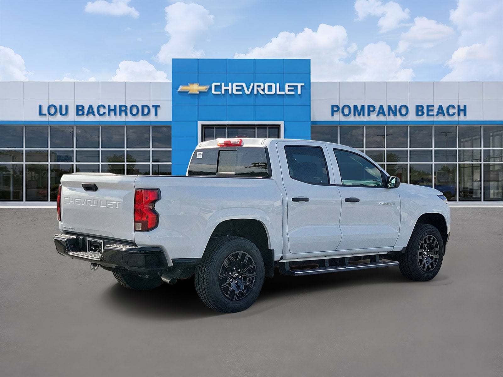 2026 Chevrolet Colorado — rear three-quarter view