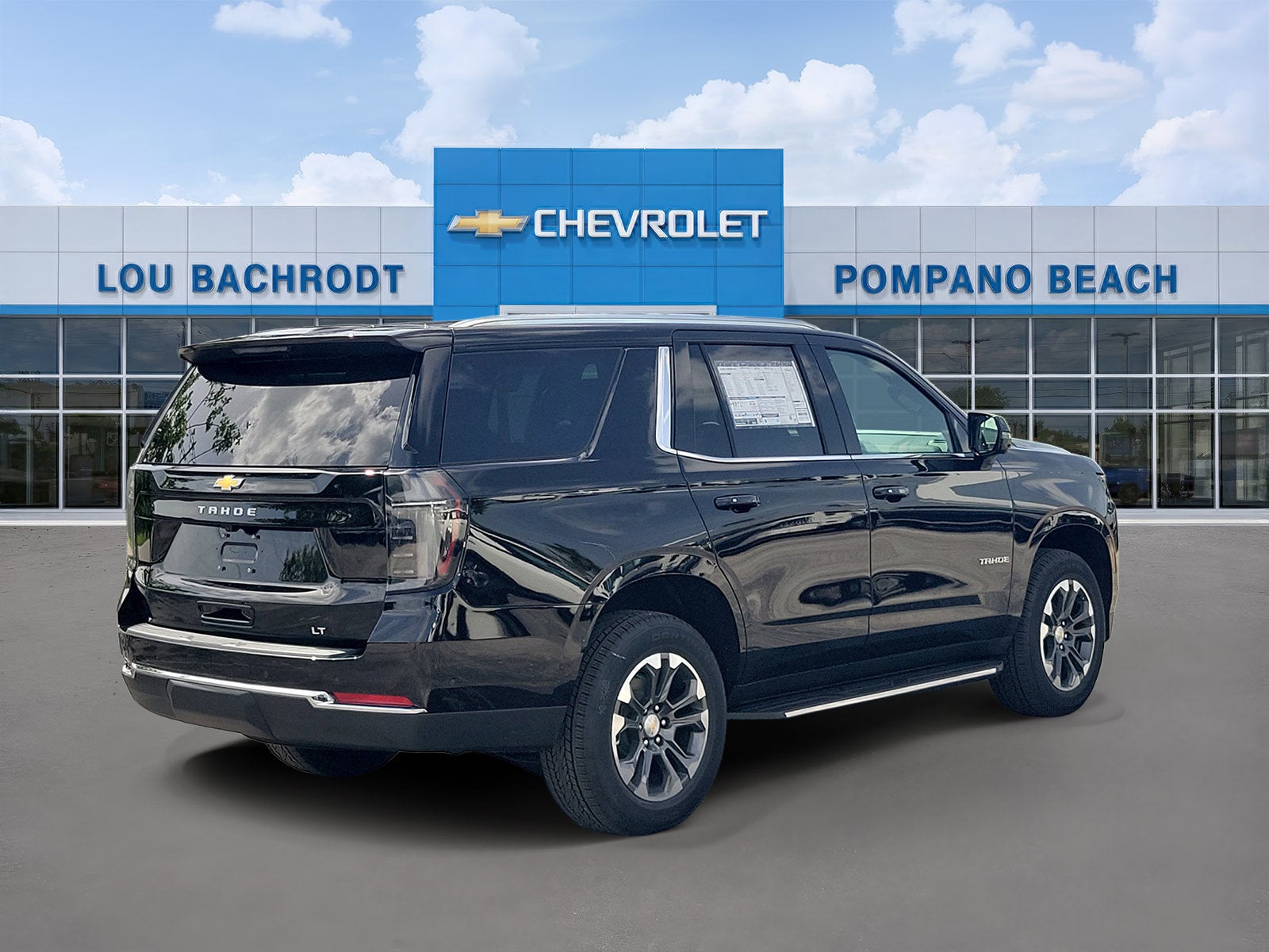 2026 Chevrolet Tahoe — rear three-quarter view