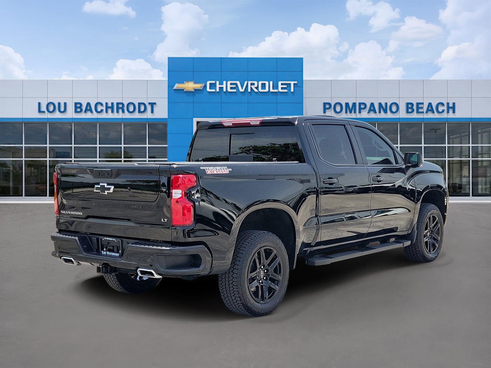 2025 Chevrolet Silverado 1500 — rear three-quarter view