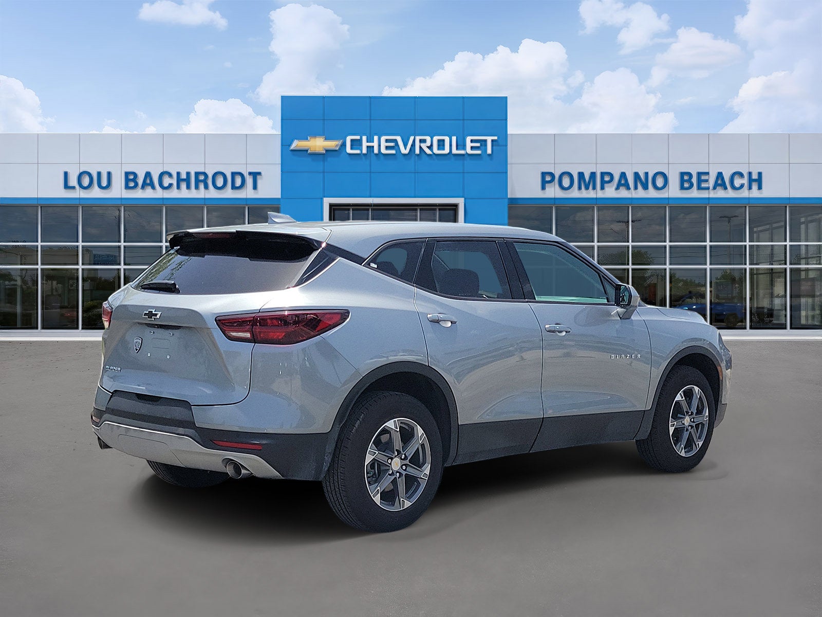 2025 Chevrolet Blazer — rear three-quarter view