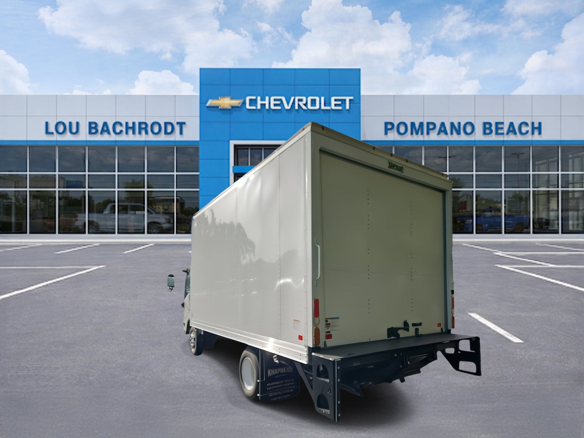 2025 Chevrolet Low Cab Forward 3500 HG — rear three-quarter view