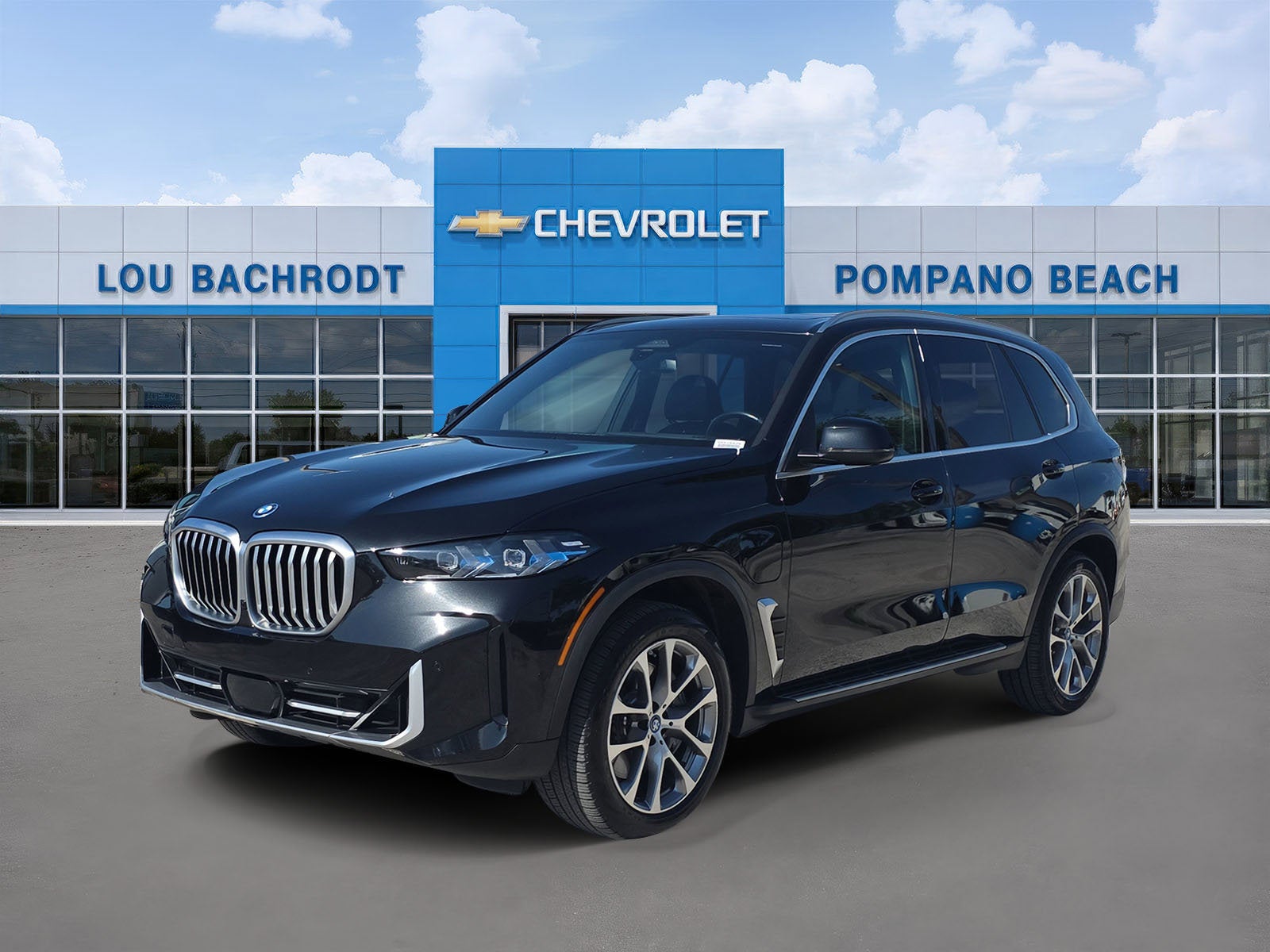 2025 BMW X5 — rear three-quarter view