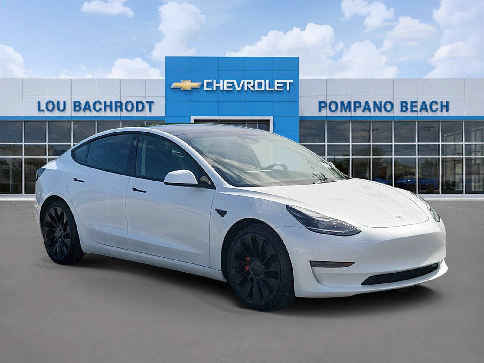 2022 Tesla Model 3 Performance in Other — front three-quarter view
